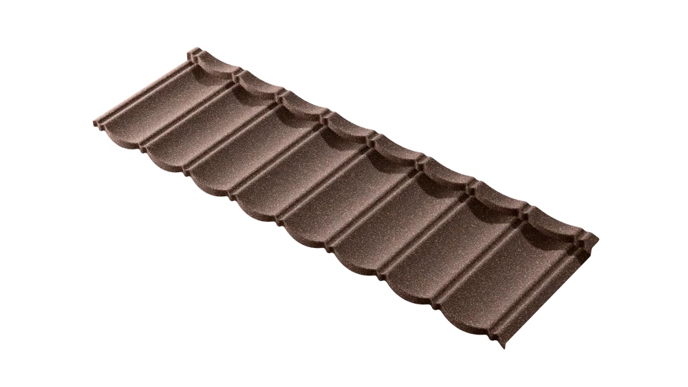 Rzeczywisty panel Tilcor Bond z posypką w kolorze Chestnut