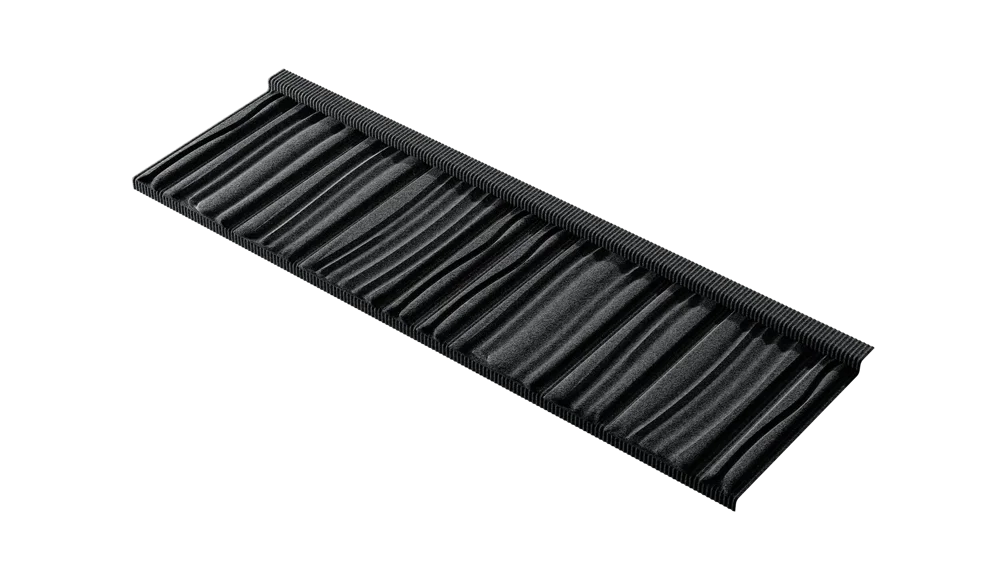 Rzeczywisty panel Tilcor Shake z posypką w kolorze Charcoal Grey
